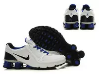 nike shox turbo+ 10 rival white pas cher blue pour hommes